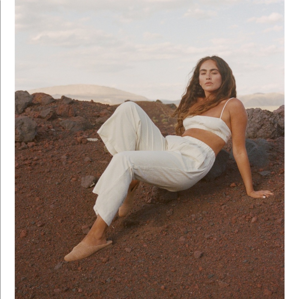 Ozma Wide leg crop pant